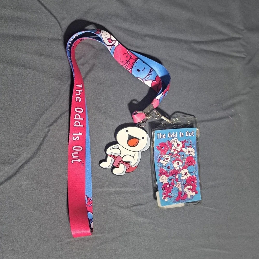 Odd 1's Out‎ Promotional Lanyard Id Holder Strap Keychain